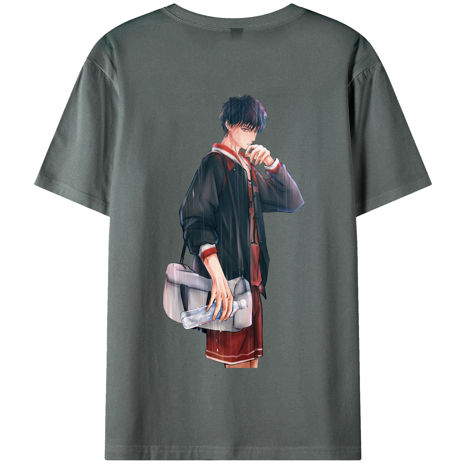 SLAM DUNK／スラムダンク 綿100％半袖Tシャツ（背面プリント）